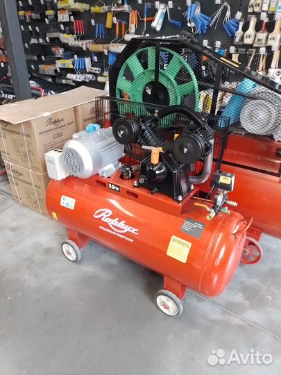 Компрессор Robbyx RBE CB860/200 4 кВт ресивер 200л