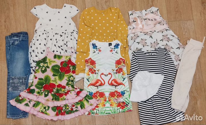 Вещи пакетом 92 98 104 для девочки