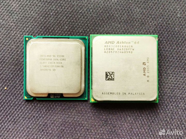 Платы на сокетах 775 и 478