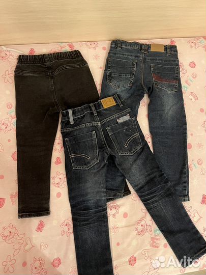 Джинсы на мальчика 104 110