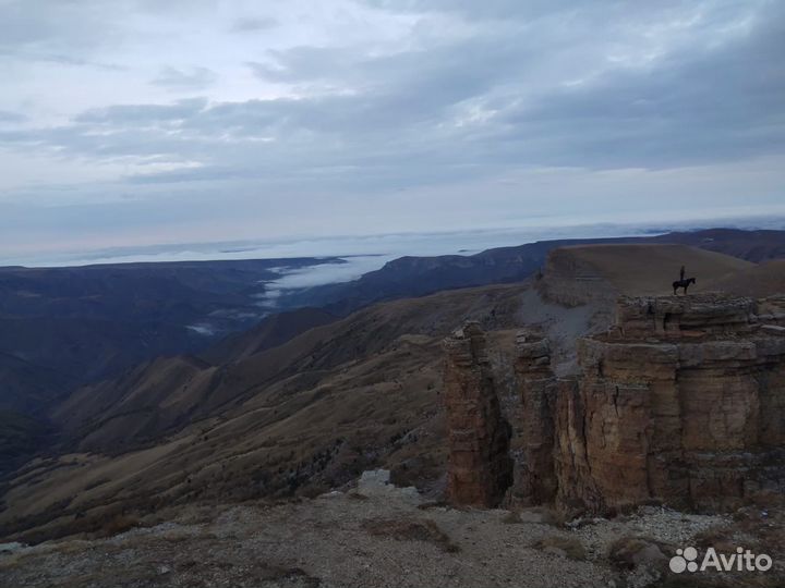 Закат на плато Бермамыт