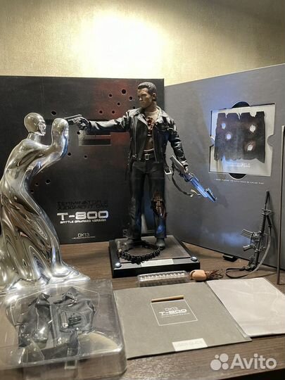 Фигурка Терминатор Т-800 Hot toys, Sideshow