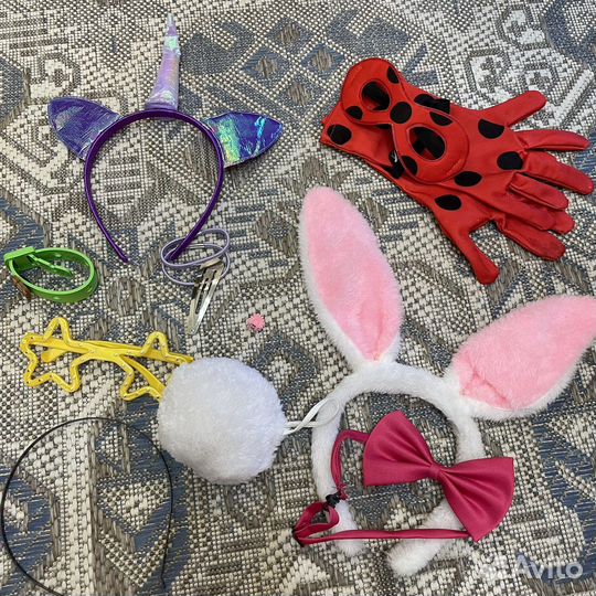 Украшения, аксессуары. Пони, Леди Баг, зайка