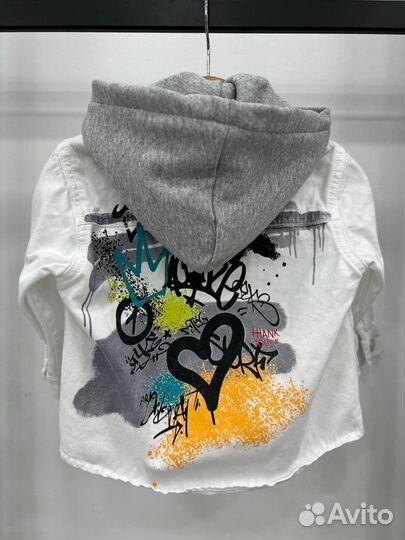 Джинсовая рубашка Zara