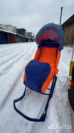 Коляска 3в1 и санки