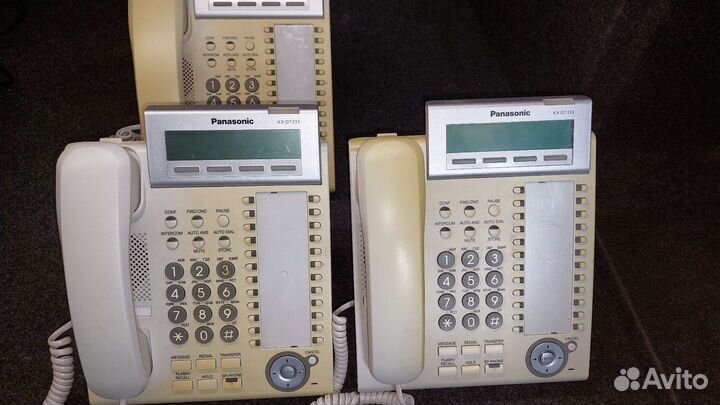 Системный телефон Panasonic DT321, KX-DT333RU и др