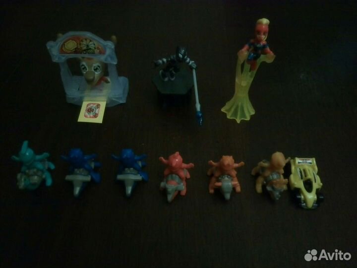 Игрушки киндер сюрприз