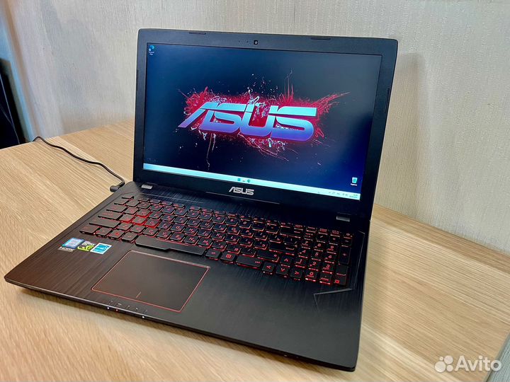 Игровой ноутбук Asus GeForce GTX 1050ti (4gb)