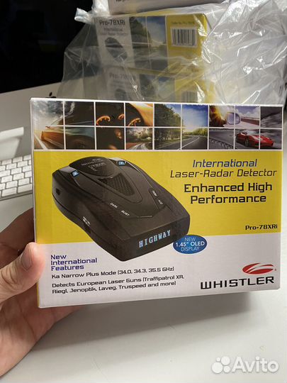 Радар детектор антирадар Whistler Pro-78XRI