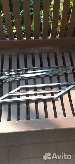 Таганок с шампурами