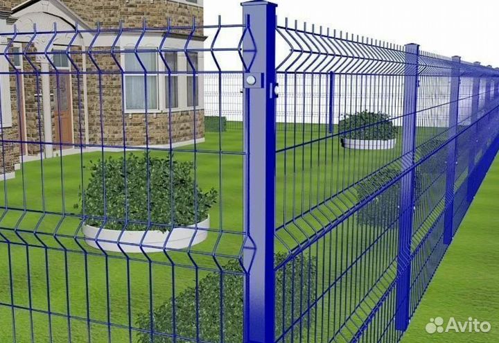 Забор из 3D сетки цена качественно