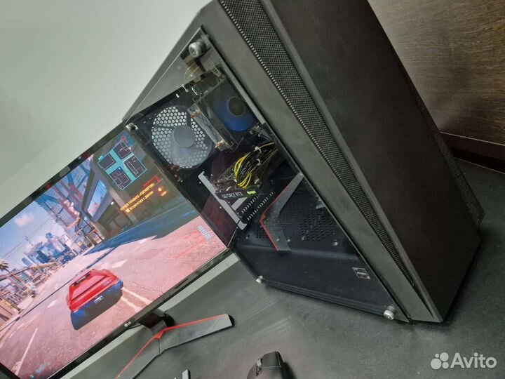 Игровой пк Ryzen 2700/RTX3060 12GB/32GB/1,25tb
