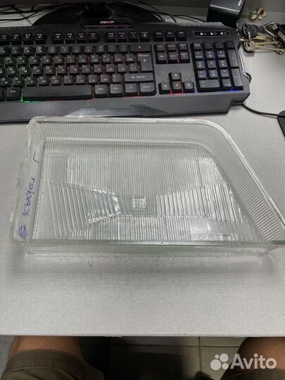 Стекло фары левое для Opel Kadett E