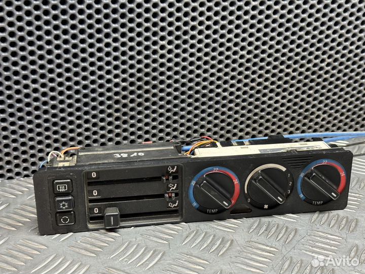 Блок управления климатической установкой BMW 5 сер