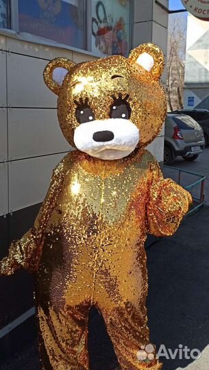 Ростовая кукла Мишка Мишель и аксессуары