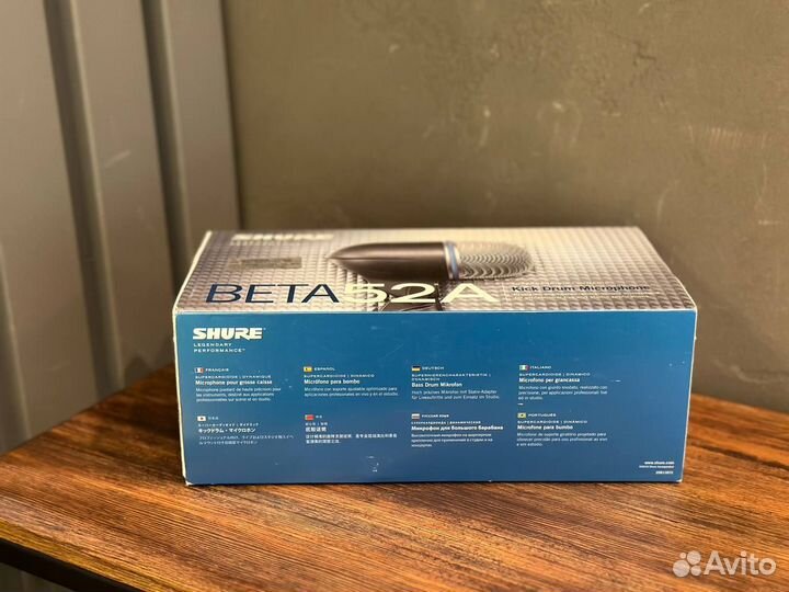 Микрофон Shure Beta 52A Kick Drum Оригинал