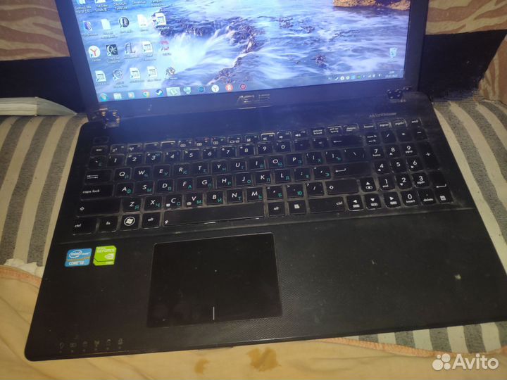 Ноутбук asus f552c, core i3