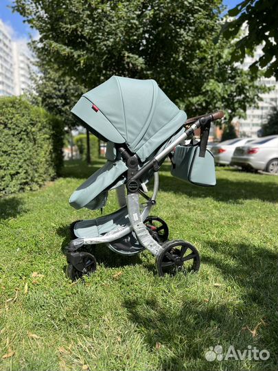 Коляска-трансформер Aimile 2в1 кожа