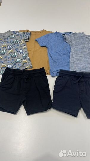 Комплект 6 вещей Next 2-4 года шорты / футболки
