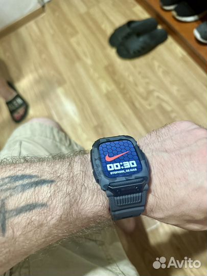 Шехол с ремешком на apple watch (45mm)