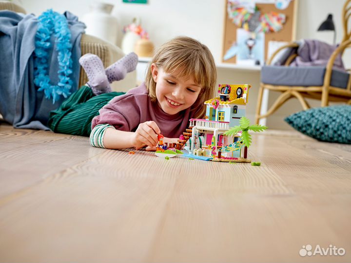 Конструктор аналог lego Френдс Пляжный домик