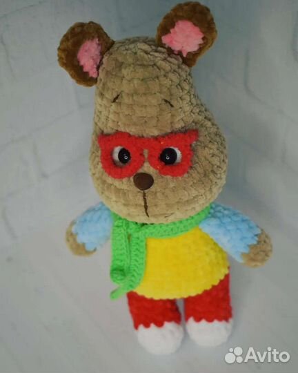 Мягкая игрушка собачка собачка крючком