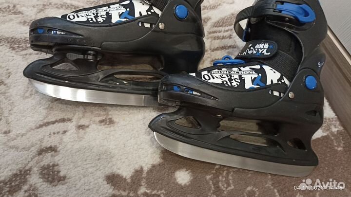 Коньки раздвижные 30-33