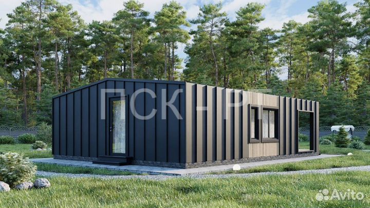 Модульный дом 74.25м2