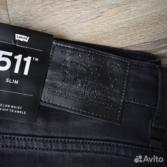 Джинсы Levi's 511 утеплённые