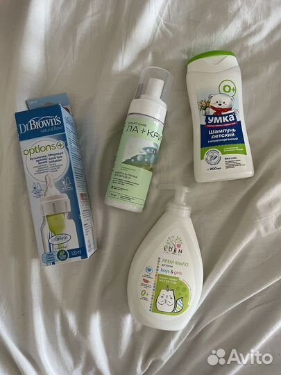 Бутылочка шампунь крем детский