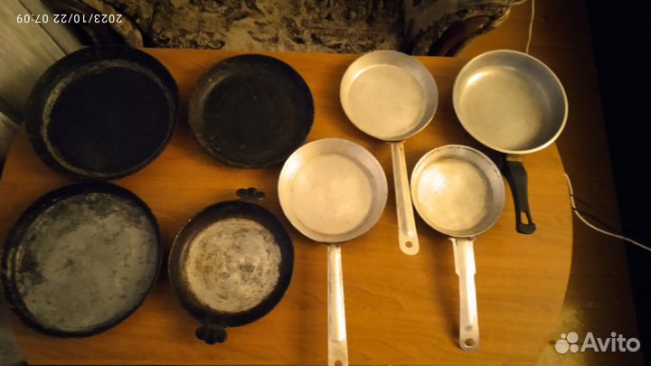 Сковородки СССР. Казаны. утятницы СССР