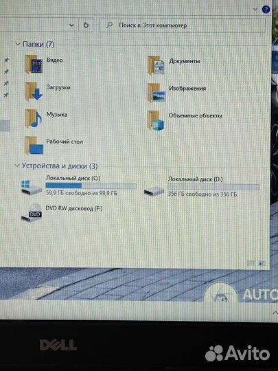 Ноутбук Dell inspiron 