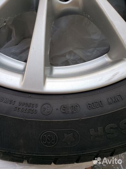 R16 Continental ContiWinterContact TS830 P SSR 205/60, PCD 5x120 DIA 72.6