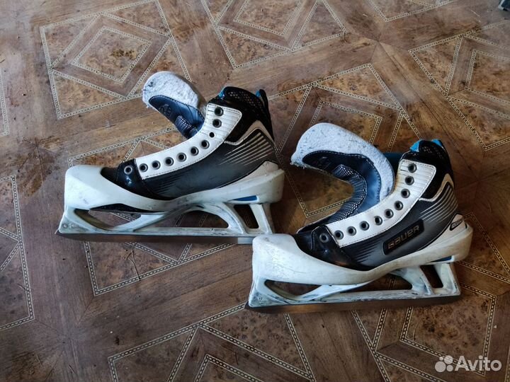 Вратарские коньки bauer reactor.Размер42.5