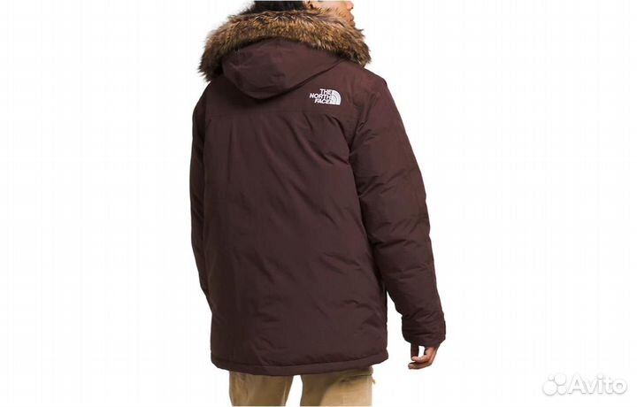 THE north face Apparel Collection Parka Coat Men Dark Brown (S)(43)