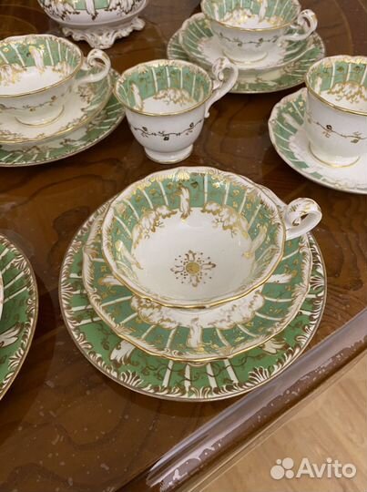 Старинный английский сервиз