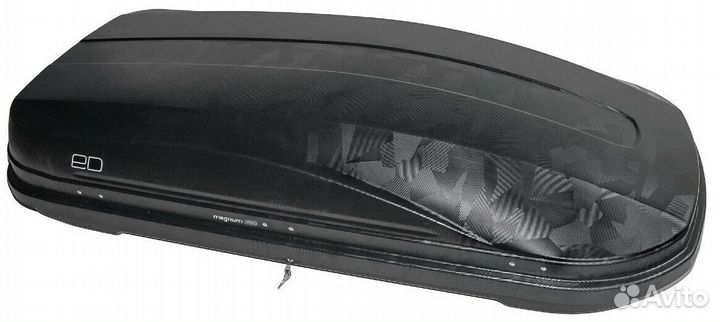 Автобокс на крышу ED Магнум 580 черный камуфляж