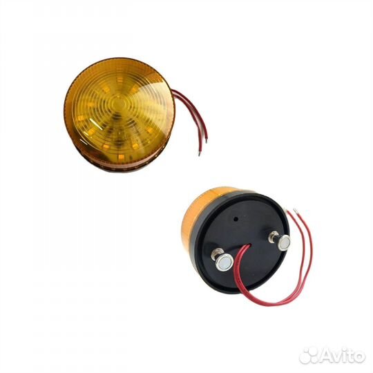 1 шт Предупреждающая сигнальная лампа со звуковым