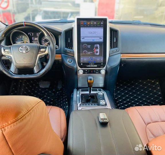 Штатная магнитола Тесла Toyota LC 200, 2016-21