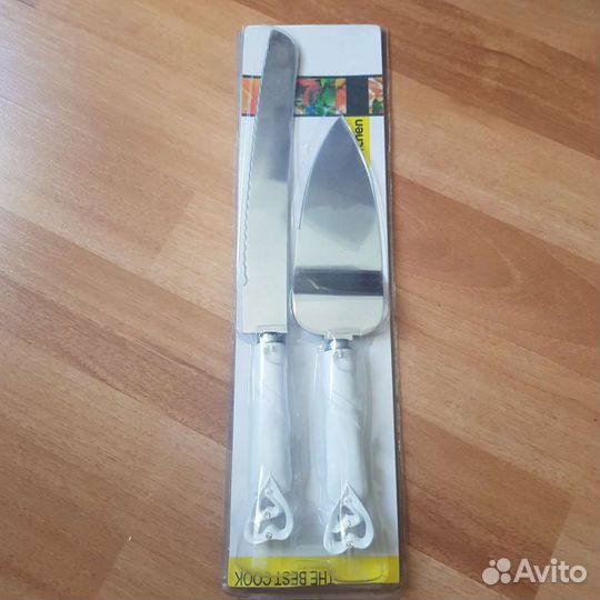 Лопатка и нож для свадебного торта подарок