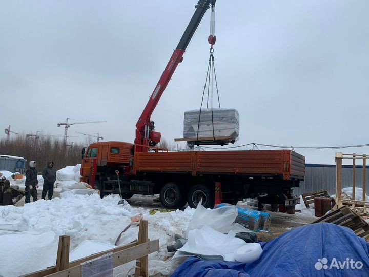 Грузоперевозки. Аренда манипулятора 10 тонн