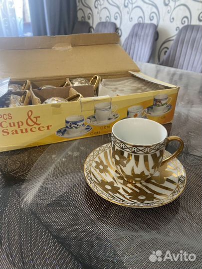 Кофейный сервиз на 6 персон