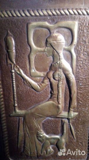 Медное панно