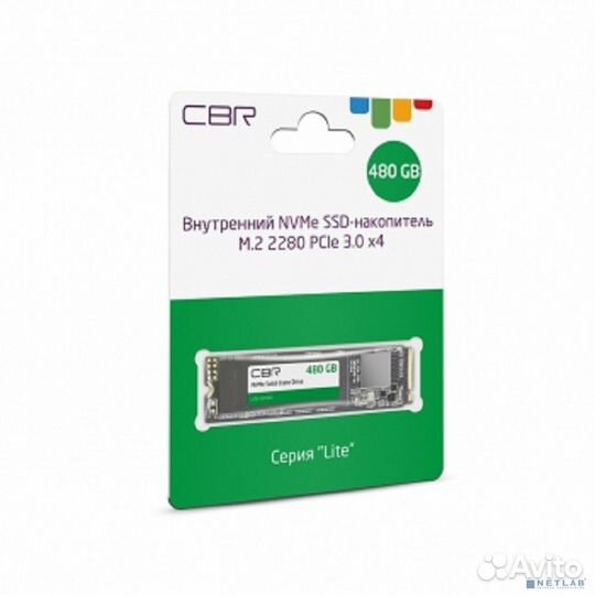 CBR SSD-480GB-M.2-LT22, Внутренний SSD-накопитель