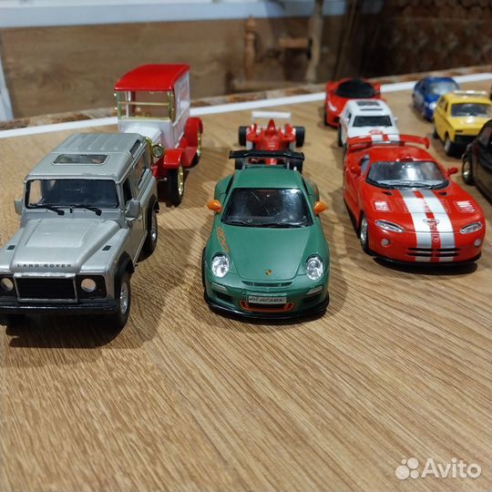 Машинки металлические маштабные модели автомобилей