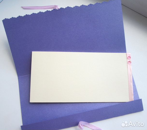 Открытка - конверт, ручная работа
