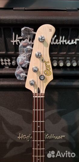 Cort GB34JJ-BK - бас гитара, 4-х струнная