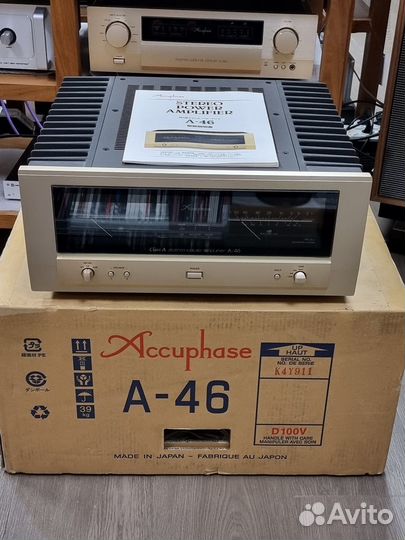 Accuphase A-46 усилитель мощности 230v