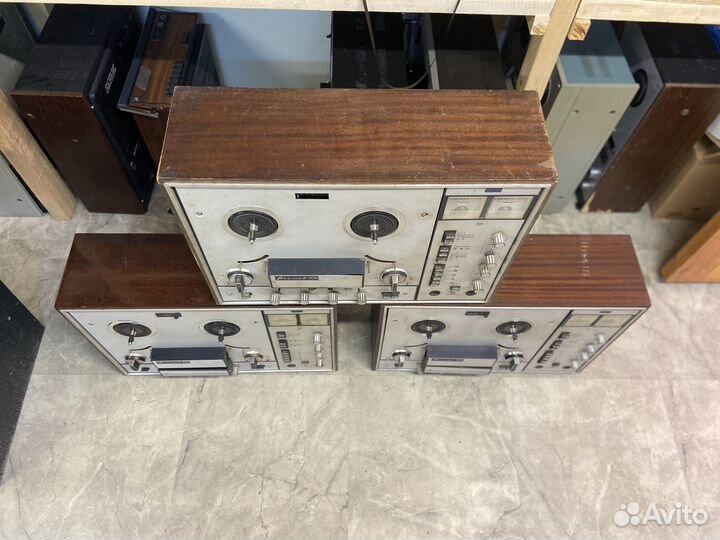 Катушечные магнитофоны ростов 102