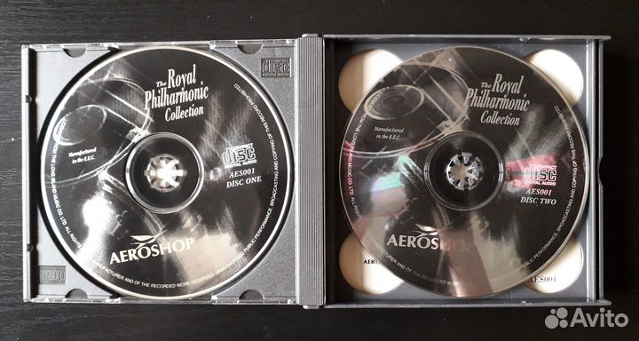 Бокс 4CD диска коллекция Филармонического оркестра